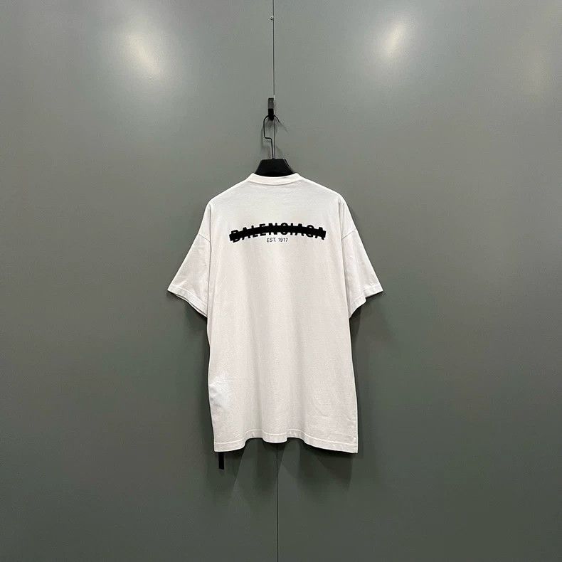 Balenciaga Balenciaga Logo Print Short Sleeve Tee - dmc Size US S / EU 44-46 / 1 - 2 Thumbnail