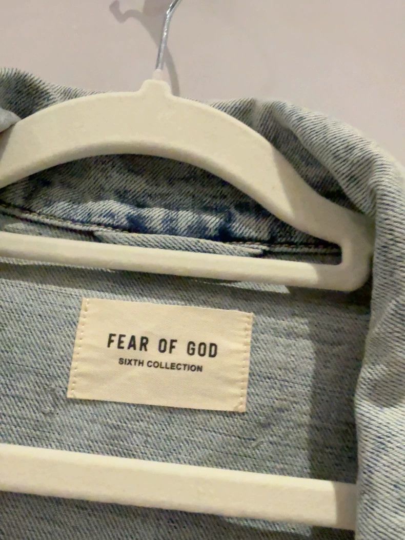 Fear of God Fear of God 6th Denim Jacket XL - dmc Size US XL / EU 56 / 4 - 2 Thumbnail