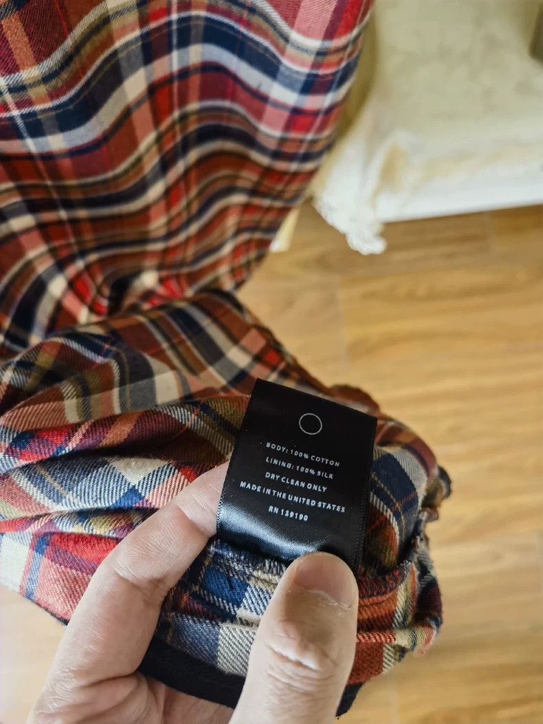 Fear of God Fear of God 4th Vintage Red Plaid Vest - dmc Size US L / EU 52-54 / 3 - 5 Thumbnail