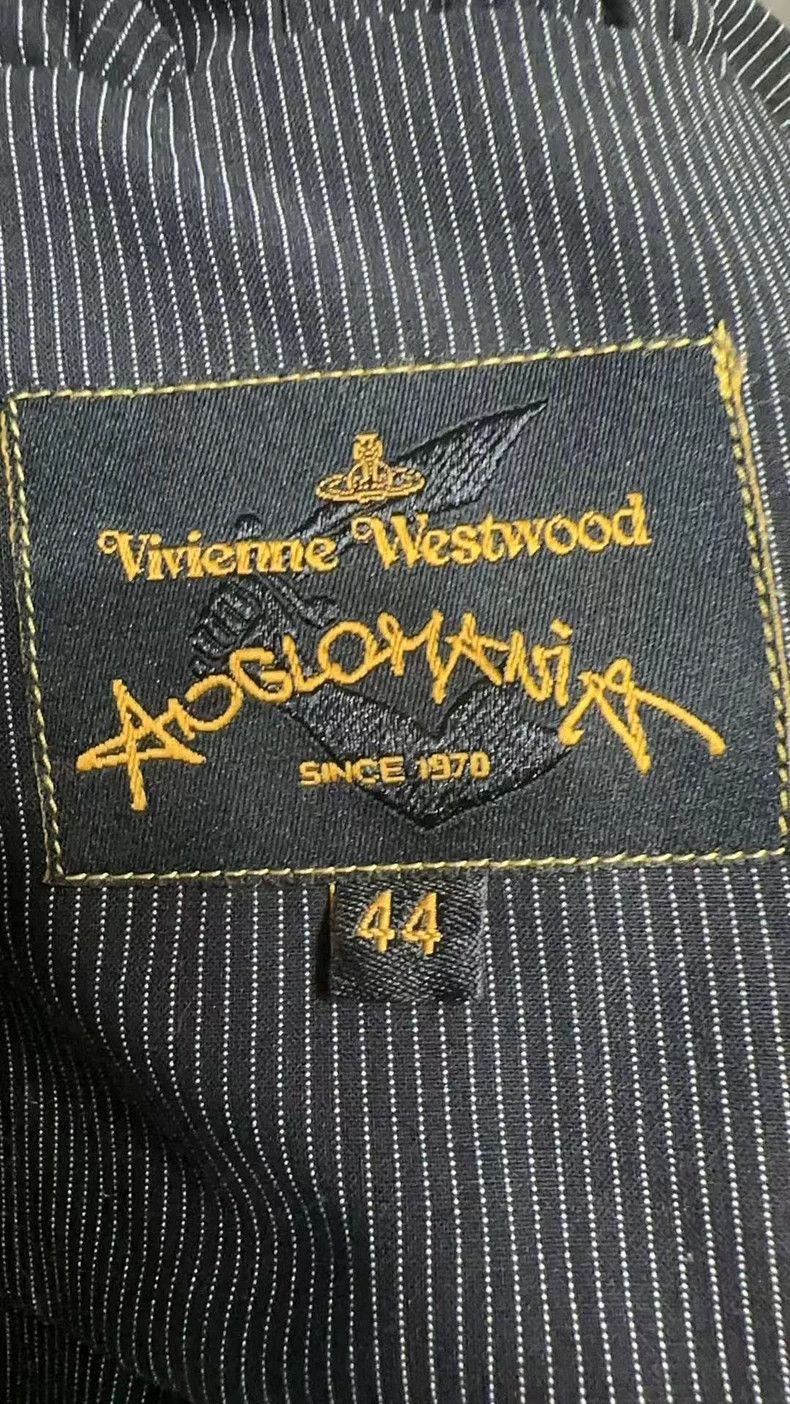 Vivienne Westwood Vivienne Westwood Striped Peplum Collar Blazer - dmc Size US XS / EU 42 / 0 - 4 Thumbnail