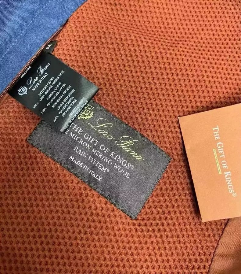 Loro Piana Loro Piana 12 Micron Wool Bomber Jacket - dmc Size US XXL / EU 58 / 5 - 6 Thumbnail