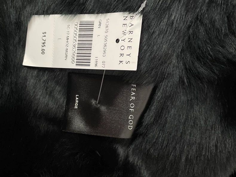 Fear of God Fear of God Vintage Rabbit Fur Jacket - dmc Size US L / EU 52-54 / 3 - 4 Thumbnail