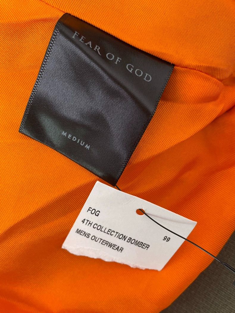 Fear of God Fear of God 4th Bomber Jacket - dmc Size US M / EU 48-50 / 2 - 4 Thumbnail