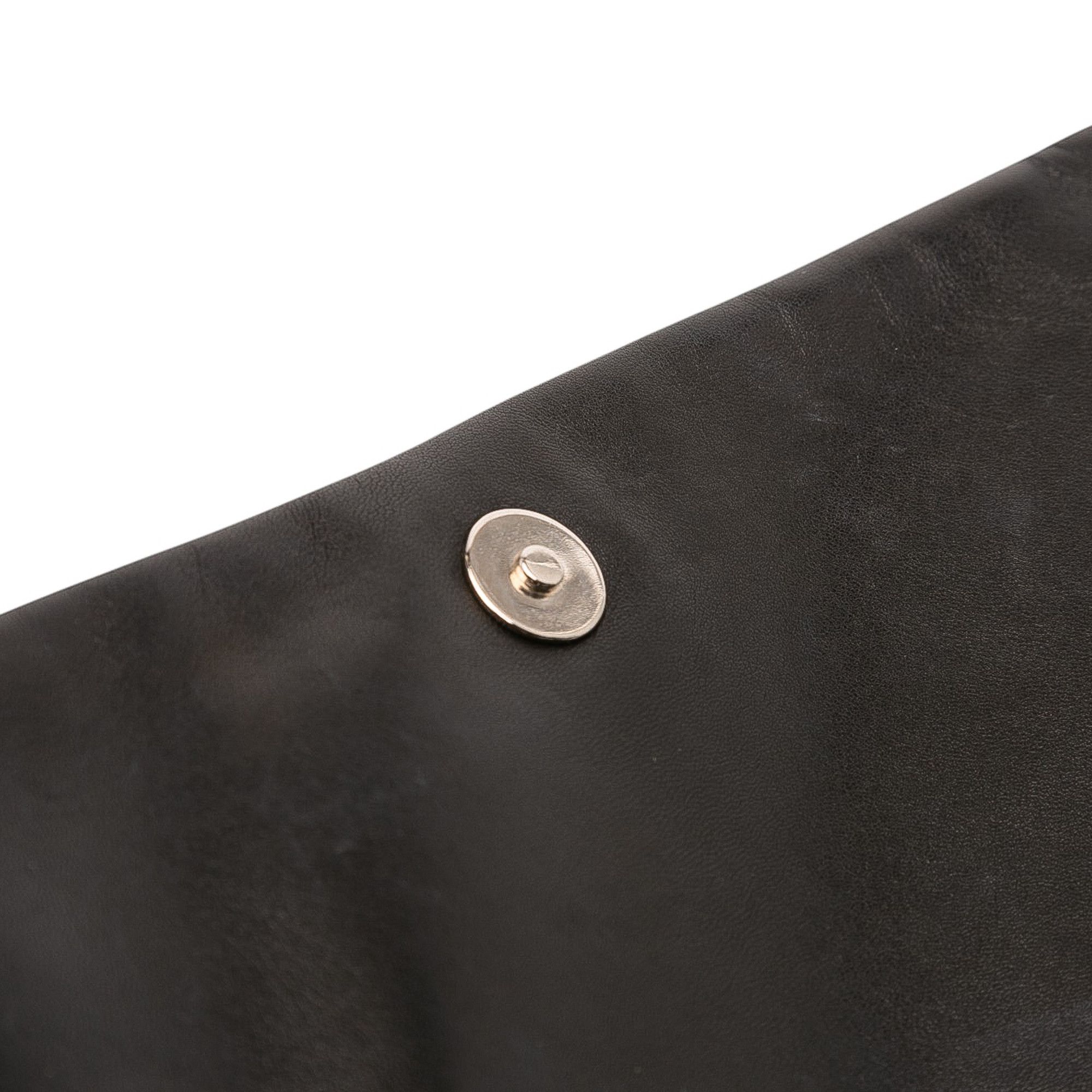 Chanel Chanel Quilted Metallic Distressed Lambskin CC Crystal Flap Size ONE SIZE - 8 Thumbnail