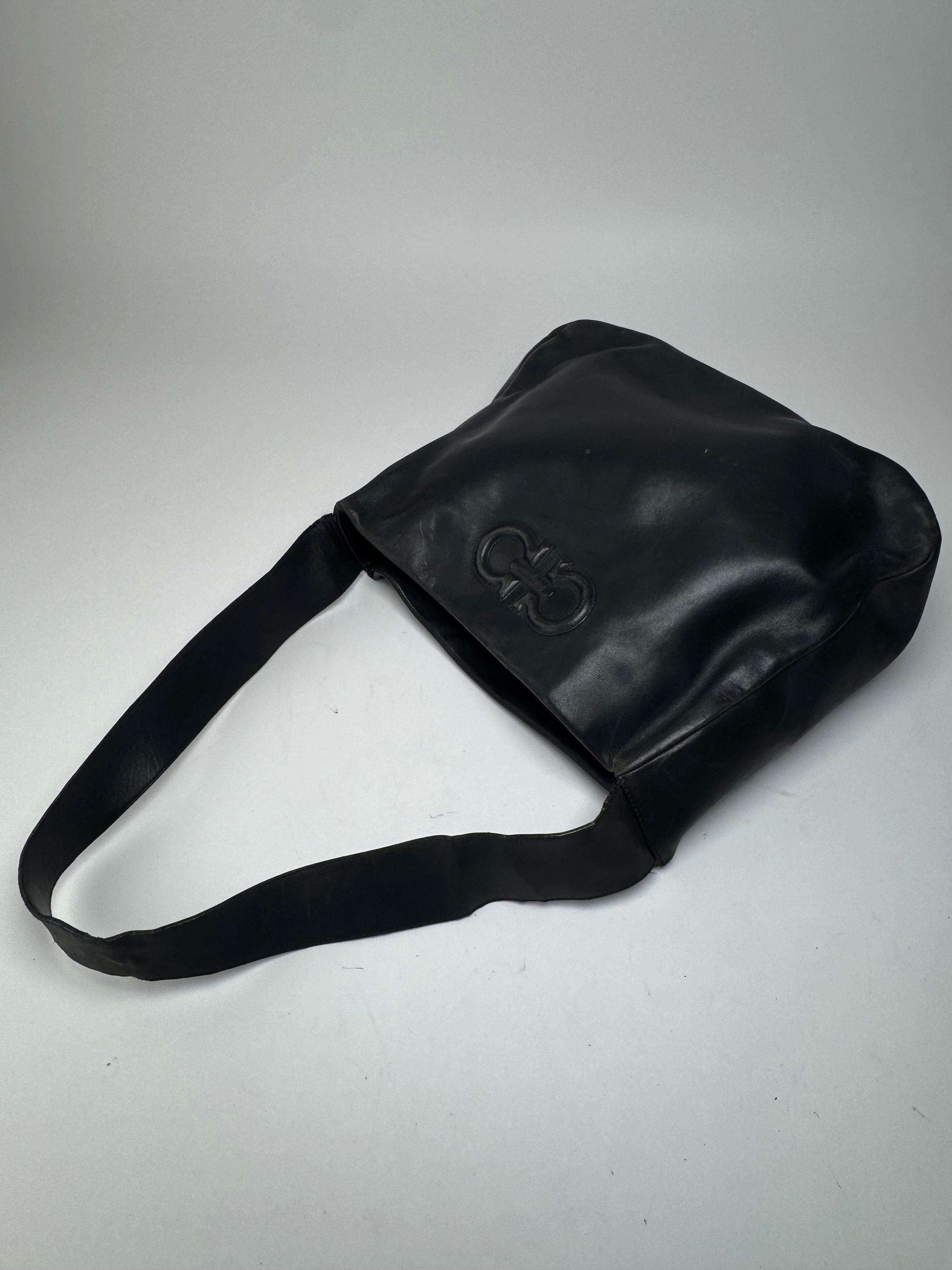 Salvatore Ferragamo Vintage Leather bag Black Size ONE SIZE - 10 Thumbnail