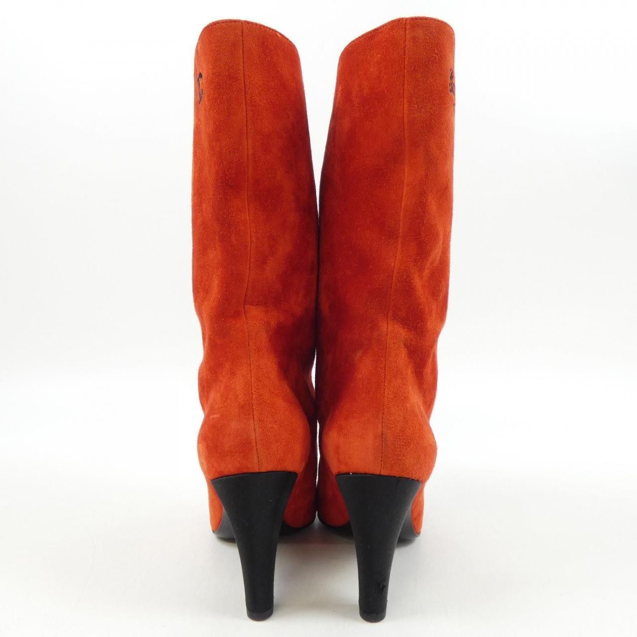 Chanel Chanel Chanel Suede Calfskin Satin Boots Suede Shoes G33119Y51214 DUTY FREE for USA Size ONE SIZE - 5 Thumbnail