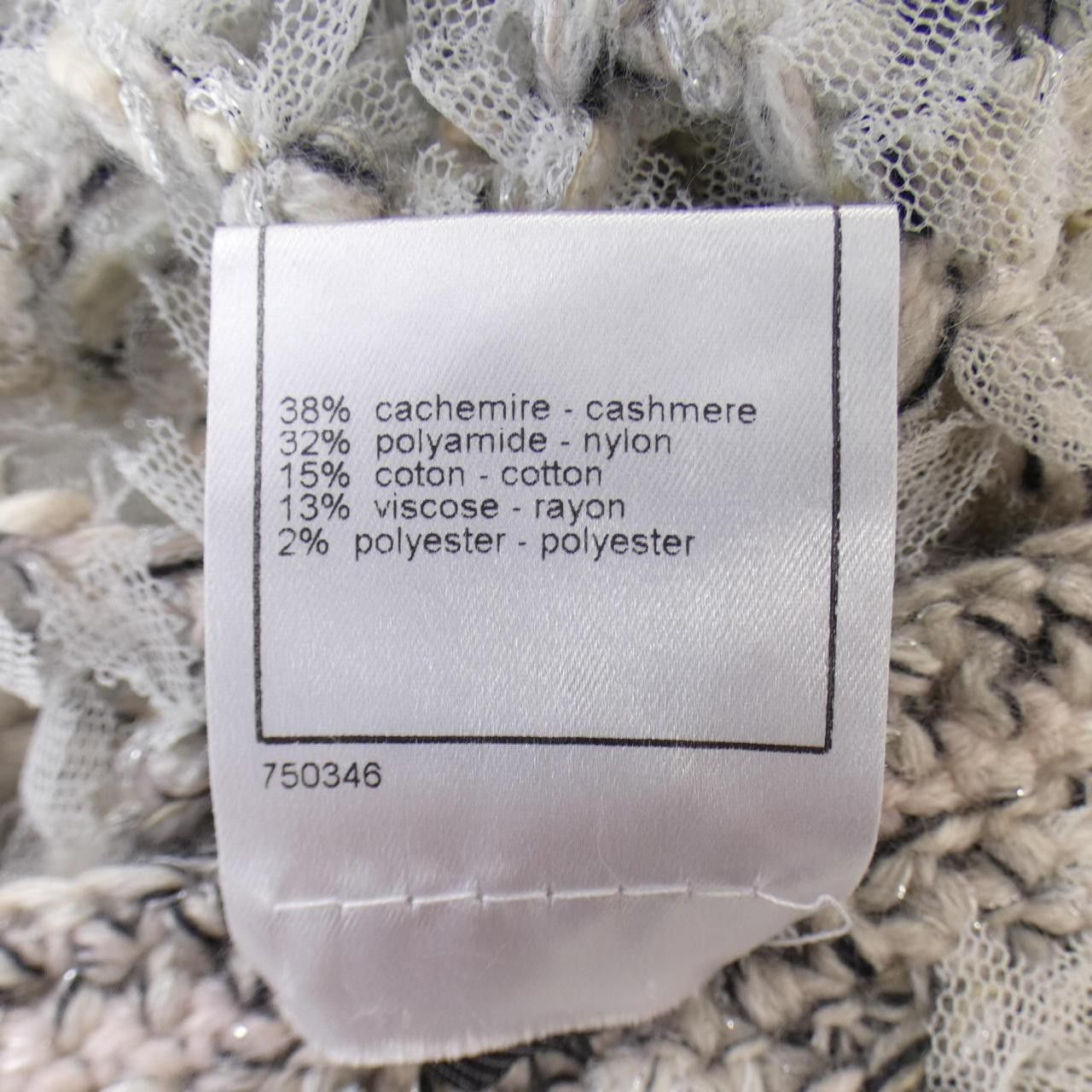 Chanel Chanel Chanel Cashmere Blend Vest Others Tops P27395V20011 05A DUTY FREE for USA Size ONE SIZE - 3 Thumbnail