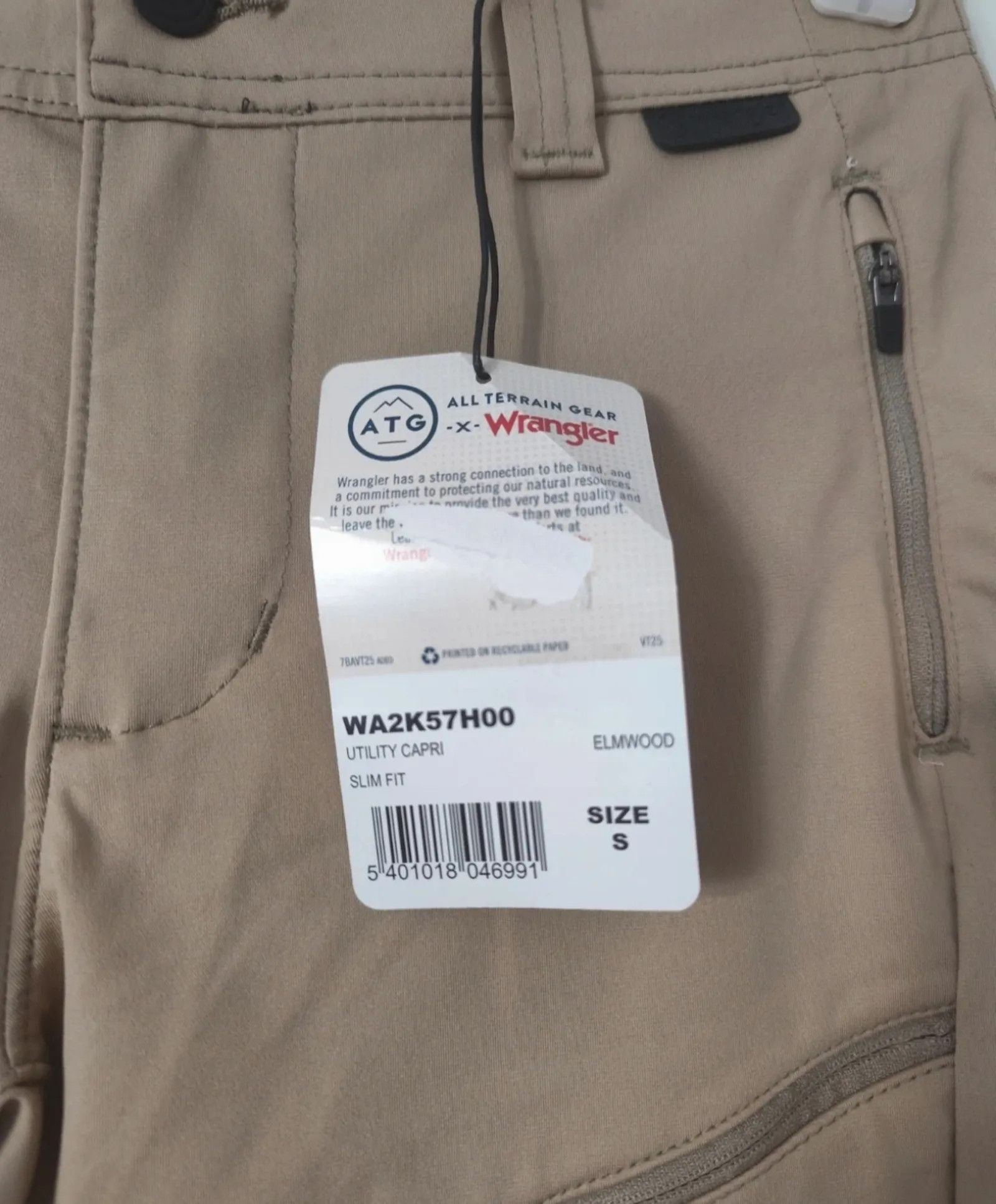 Wrangler Wrangler Utility Capri Pants Size 27" / US 4 / IT 40 - 2 Thumbnail