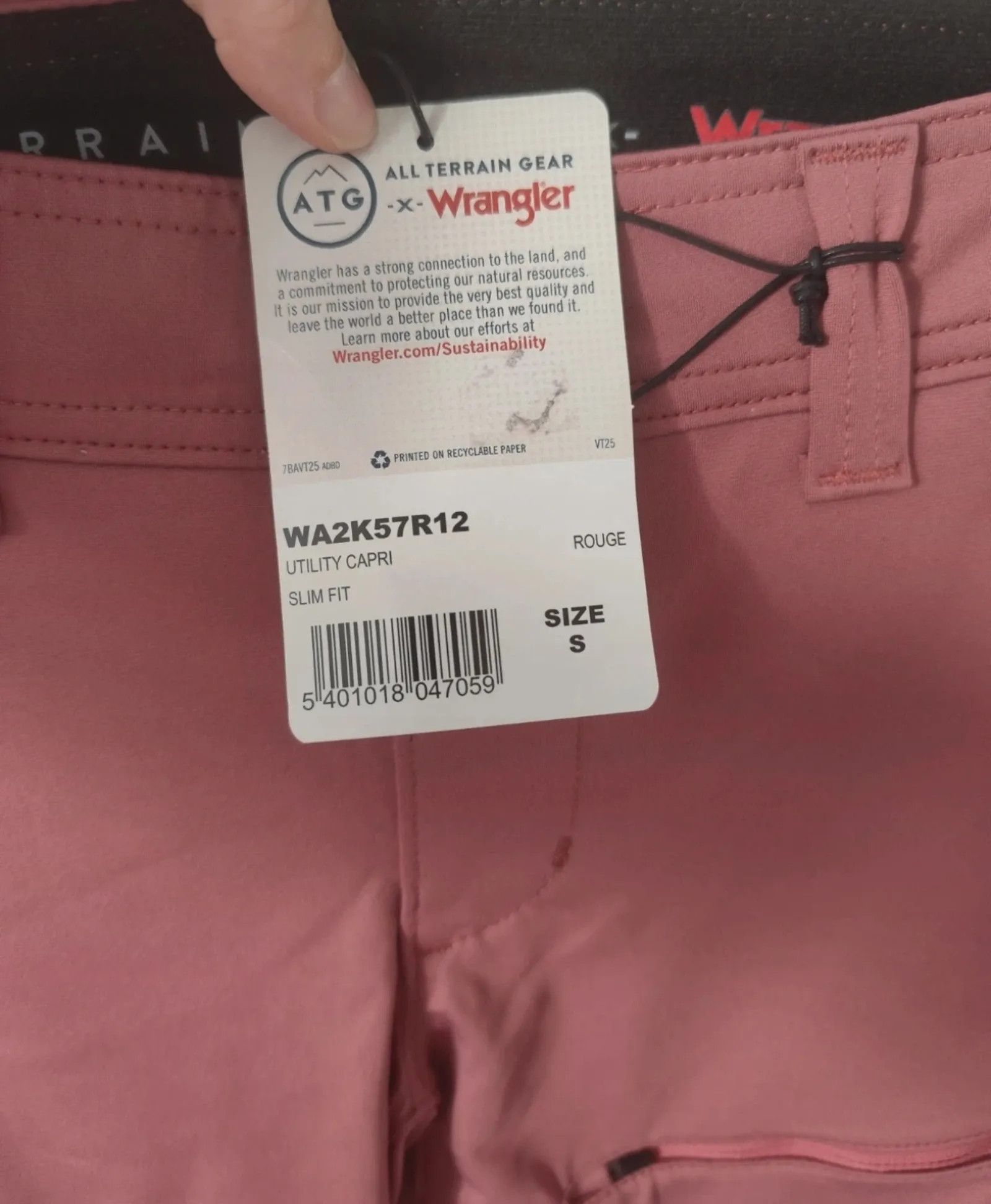 Wrangler Wrangler Utility Capri Pants Size 27" / US 4 / IT 40 - 2 Thumbnail