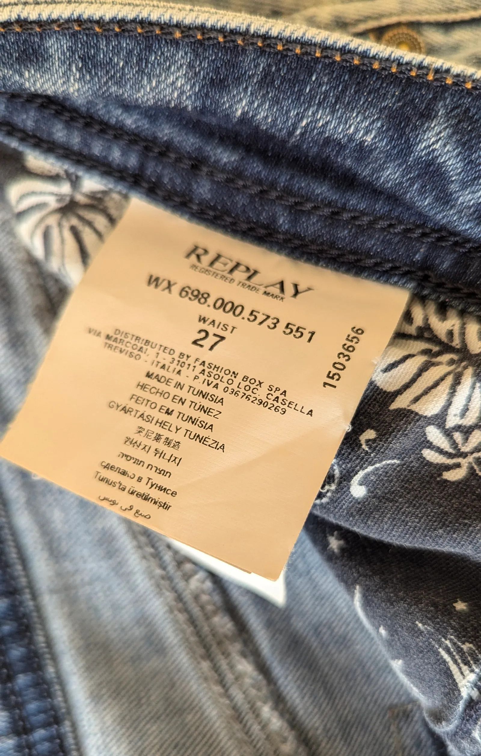 Replay Replay Jeans Size 27" / US 4 / IT 40 - 3 Thumbnail