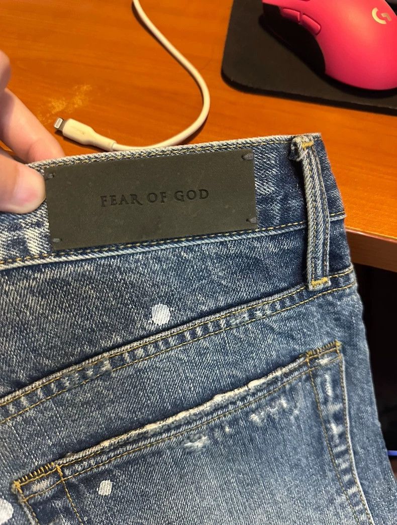 Fear of God Fear of God X Purpose Ink Blue Denim - dmc Size US 28 / EU 44 - 5 Thumbnail