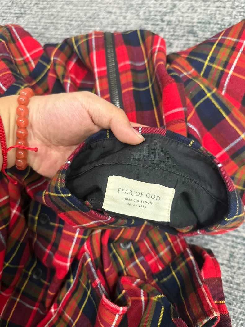 Fear of God Fear Of God 3rd Flannel Back Zip Shirt - dmc Size US M / EU 48-50 / 2 - 5 Thumbnail