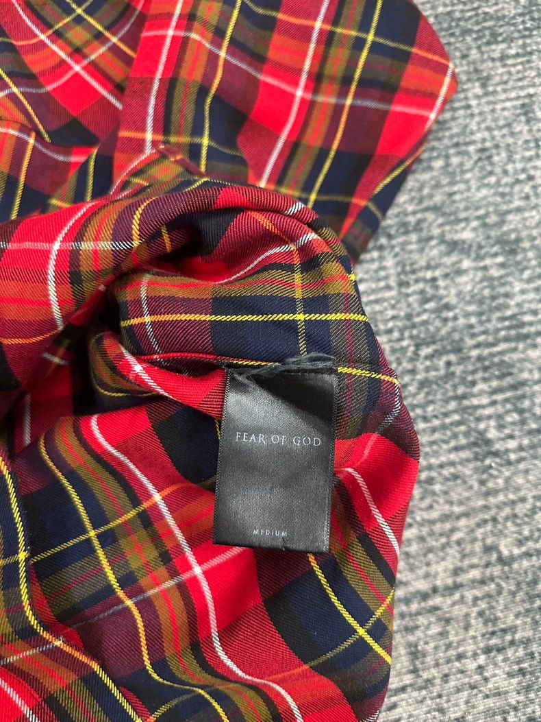 Fear of God Fear Of God 3rd Flannel Back Zip Shirt - dmc Size US M / EU 48-50 / 2 - 3 Thumbnail