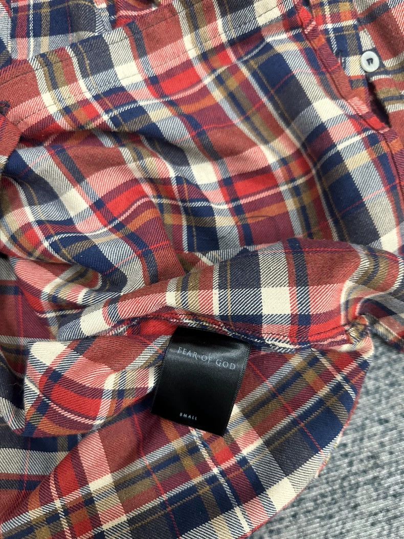 Fear of God Fear Of God 4th Flannel Shirt - dmc Size US S / EU 44-46 / 1 - 2 Thumbnail