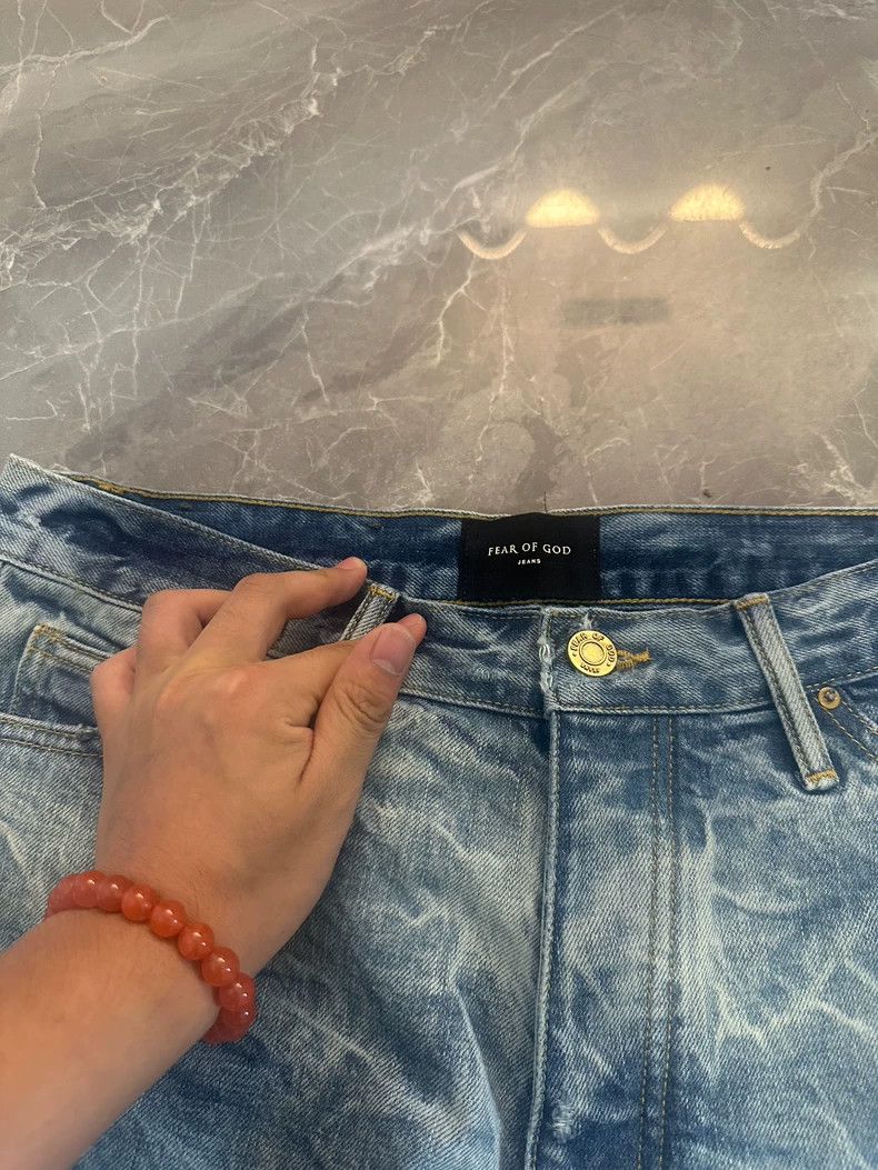 Fear of God Fear Of God Blue Denim Jeans 33 - dmc Size US 33 - 3 Thumbnail