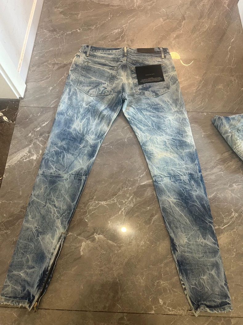 Fear of God Fear Of God Blue Denim Jeans 33 - dmc Size US 33 - 2 Thumbnail