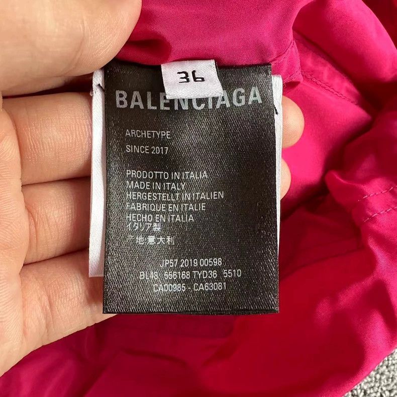 Balenciaga Balenciaga Pink Coach Jacket - dmc Size US S / EU 44-46 / 1 - 5 Thumbnail