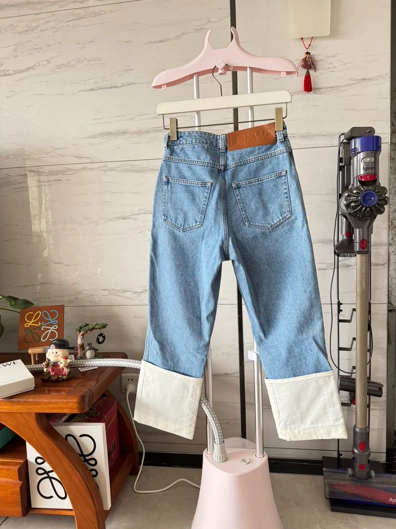 Loewe LOEWE New Fisherman Denim Pants - dmc Size US 34 / EU 50 - 2 Thumbnail
