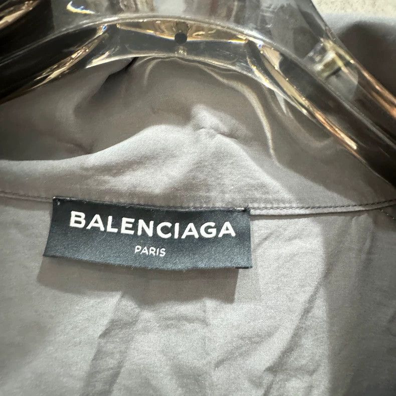 Balenciaga Balenciaga Gray Blue spliced jacket - dmc Size US XL / EU 56 / 4 - 2 Thumbnail