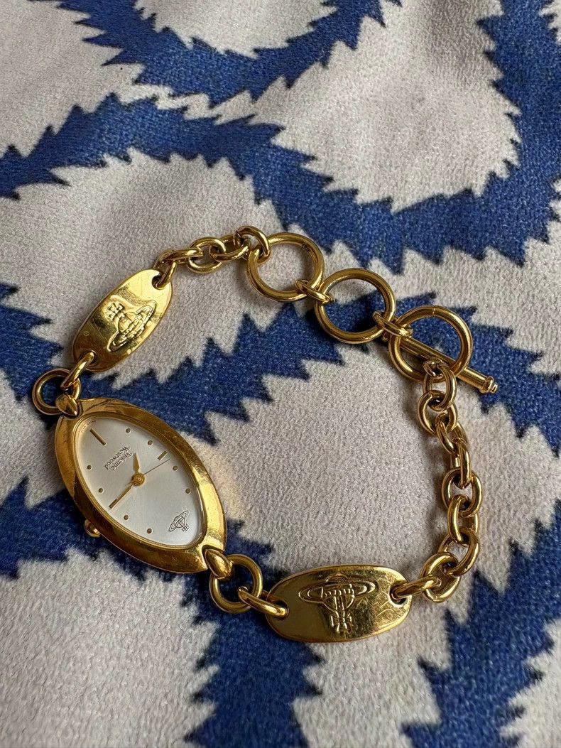 Vivienne Westwood Vivienne Westwood Vintage Gold Saturn Watch - dmc Size ONE SIZE - 3 Thumbnail
