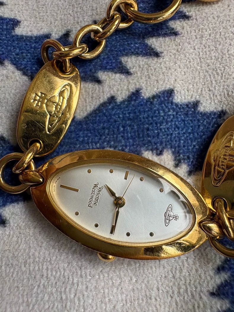 Vivienne Westwood Vivienne Westwood Vintage Gold Saturn Watch - dmc Size ONE SIZE - 4 Thumbnail