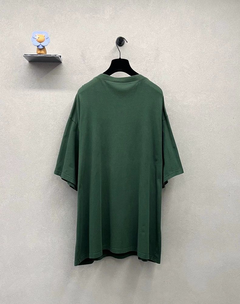 Balenciaga Balenciaga Letter Print Green Short Sleeve T-Shirt - dmc Size US L / EU 52-54 / 3 - 2 Thumbnail