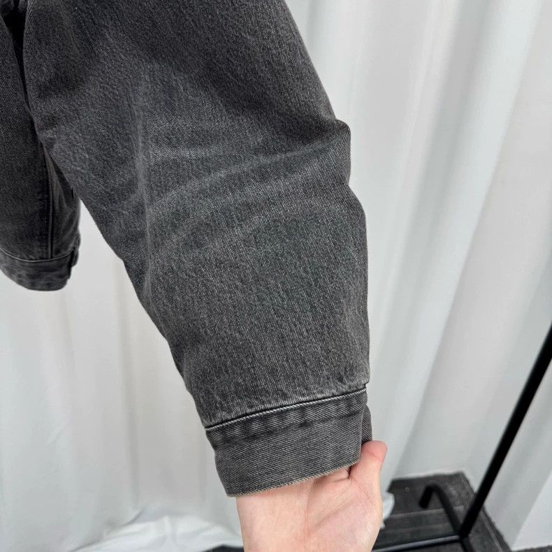 Balenciaga Balenciaga Washed Denim Cotton Jacket - dmc Size US M / EU 48-50 / 2 - 4 Thumbnail