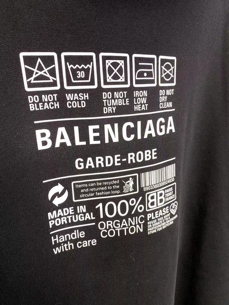Balenciaga Balenciaga 23AW Eco Logo Hoodie XS - dmc Size US XS / EU 42 / 0 - 5 Thumbnail