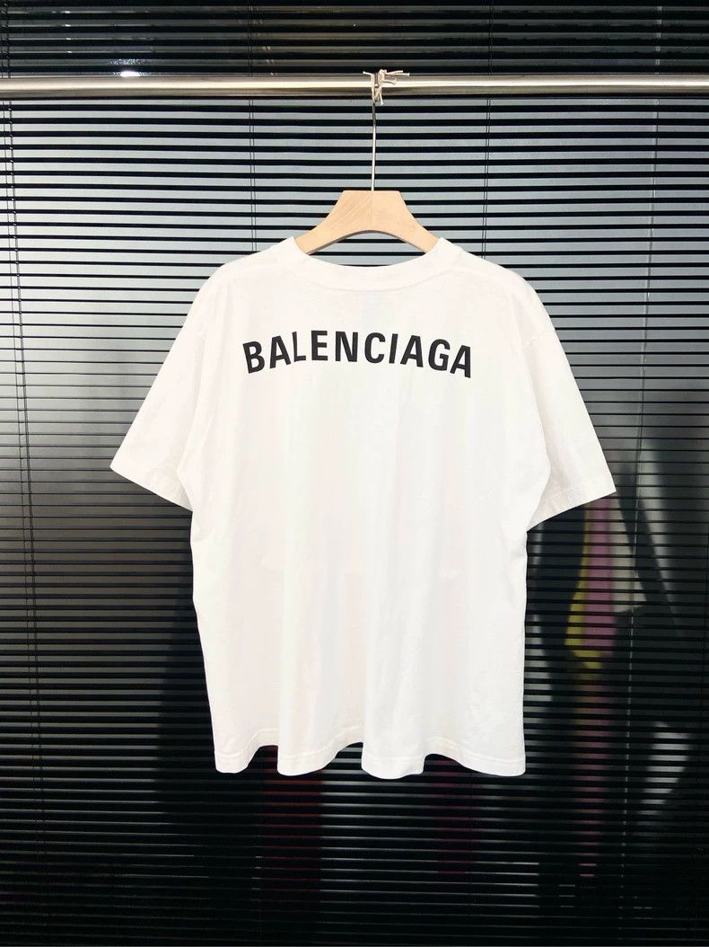 Balenciaga Balenciaga Back Logo Short Sleeve Tee - dmc Size US XXS / EU 40 - 2 Thumbnail