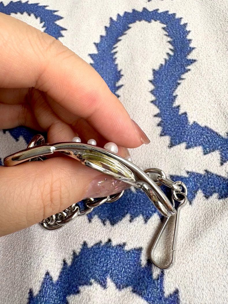 Vivienne Westwood Vivienne Westwood Pearl Heart Brooch Bracelet - dmc Size ONE SIZE - 8 Thumbnail