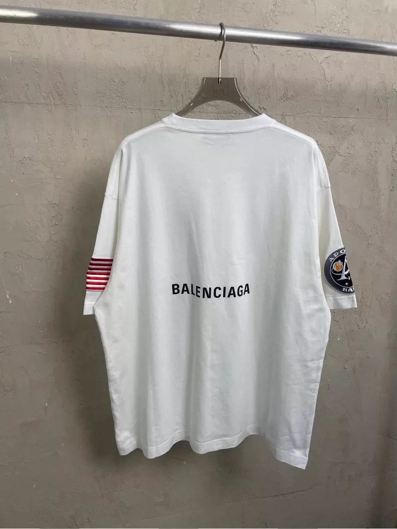 Balenciaga Balenciaga NASA collaboration embroidered small Logo short-sleeve T-shirt - dmc Size US XS / EU 42 / 0 - 2 Thumbnail
