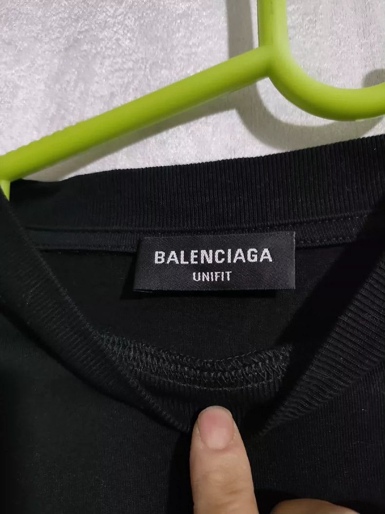 Balenciaga Balenciaga Black Multi-Patch T-Shirt - dmc Size US XL / EU 56 / 4 - 2 Thumbnail