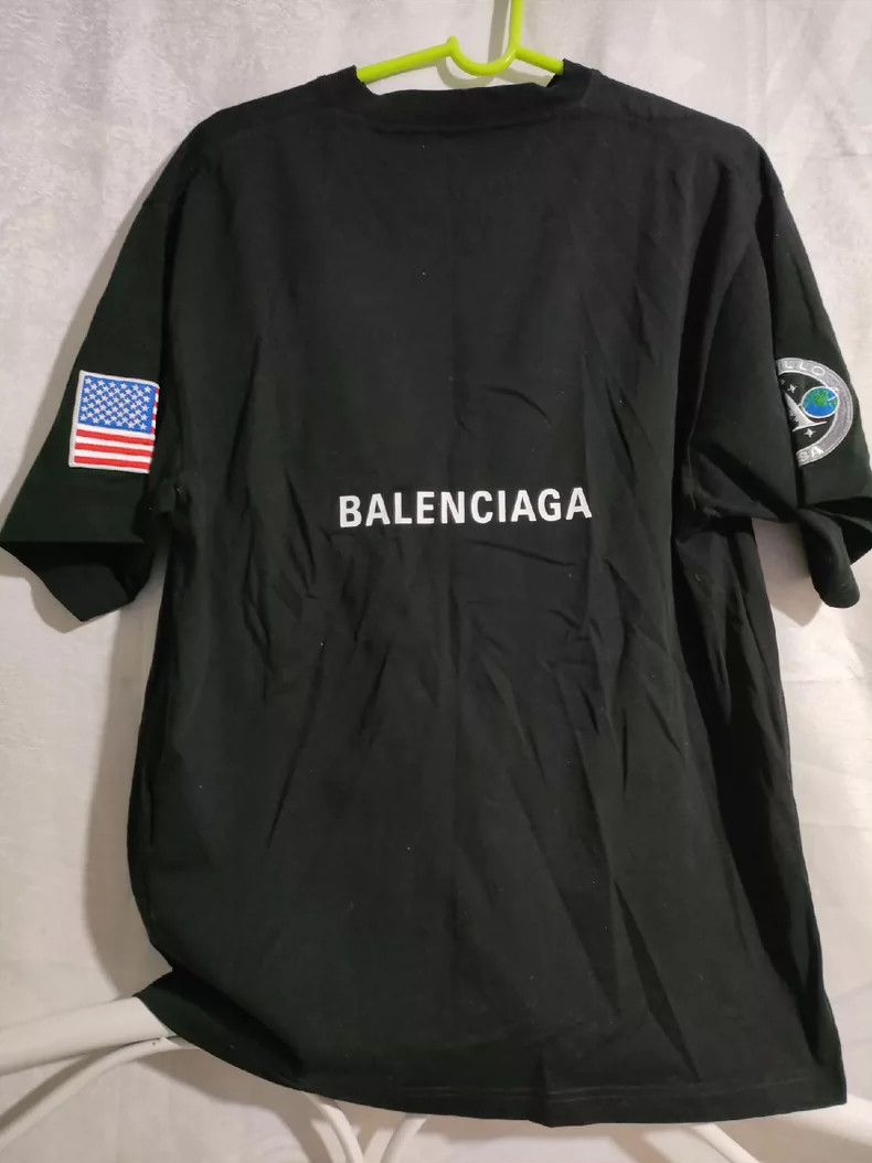 Balenciaga Balenciaga Black Multi-Patch T-Shirt - dmc Size US XL / EU 56 / 4 - 3 Thumbnail