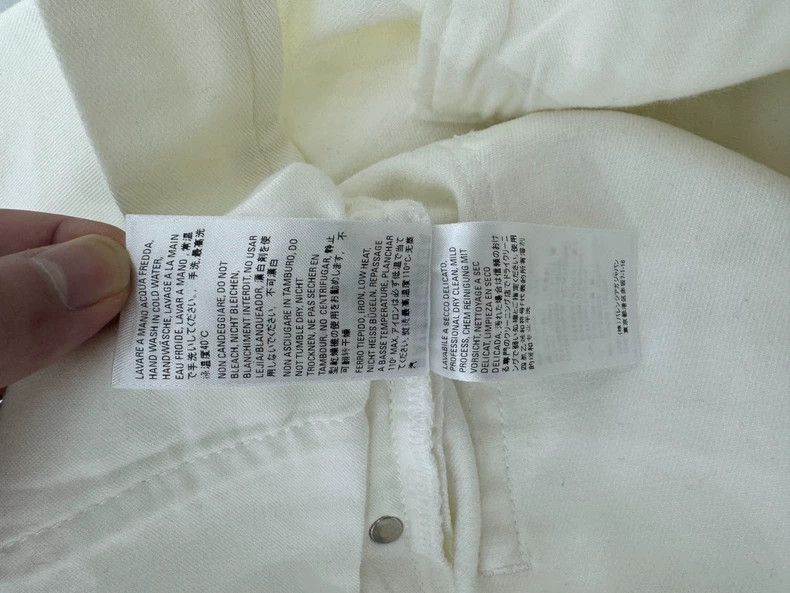 Balenciaga Balenciaga Basic White Denim Jeans - dmc Size US 28 / EU 44 - 7 Thumbnail