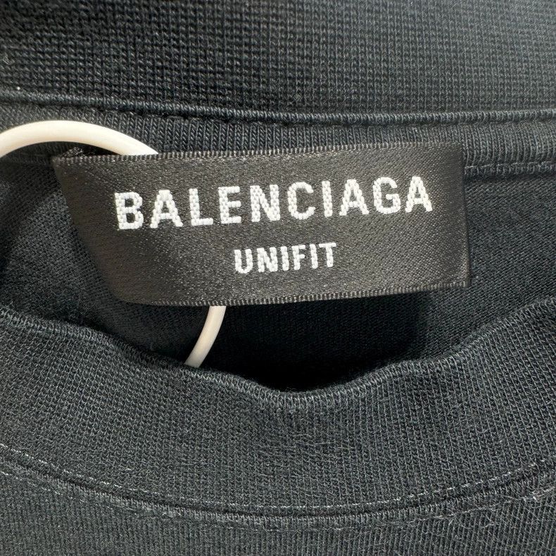 Balenciaga Balenciaga Simpson Distressed Short Sleeve - dmc Size US XXL / EU 58 / 5 - 5 Thumbnail