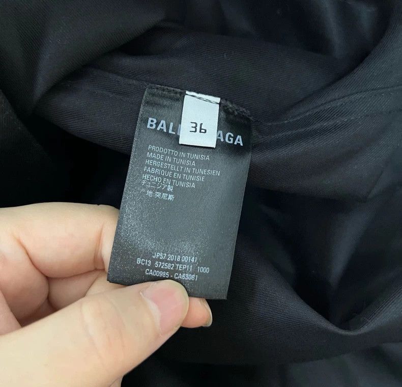 Balenciaga Balenciaga Fitness Print Shirt Jacket - dmc Size US XS / EU 42 / 0 - 5 Thumbnail