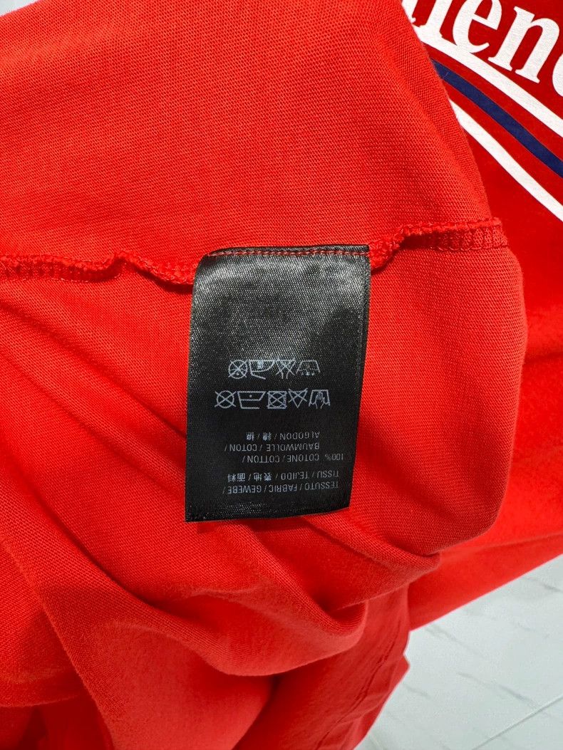 Balenciaga Balenciaga Red Coke Wave Logo Tee - dmc Size US S / EU 44-46 / 1 - 8 Thumbnail