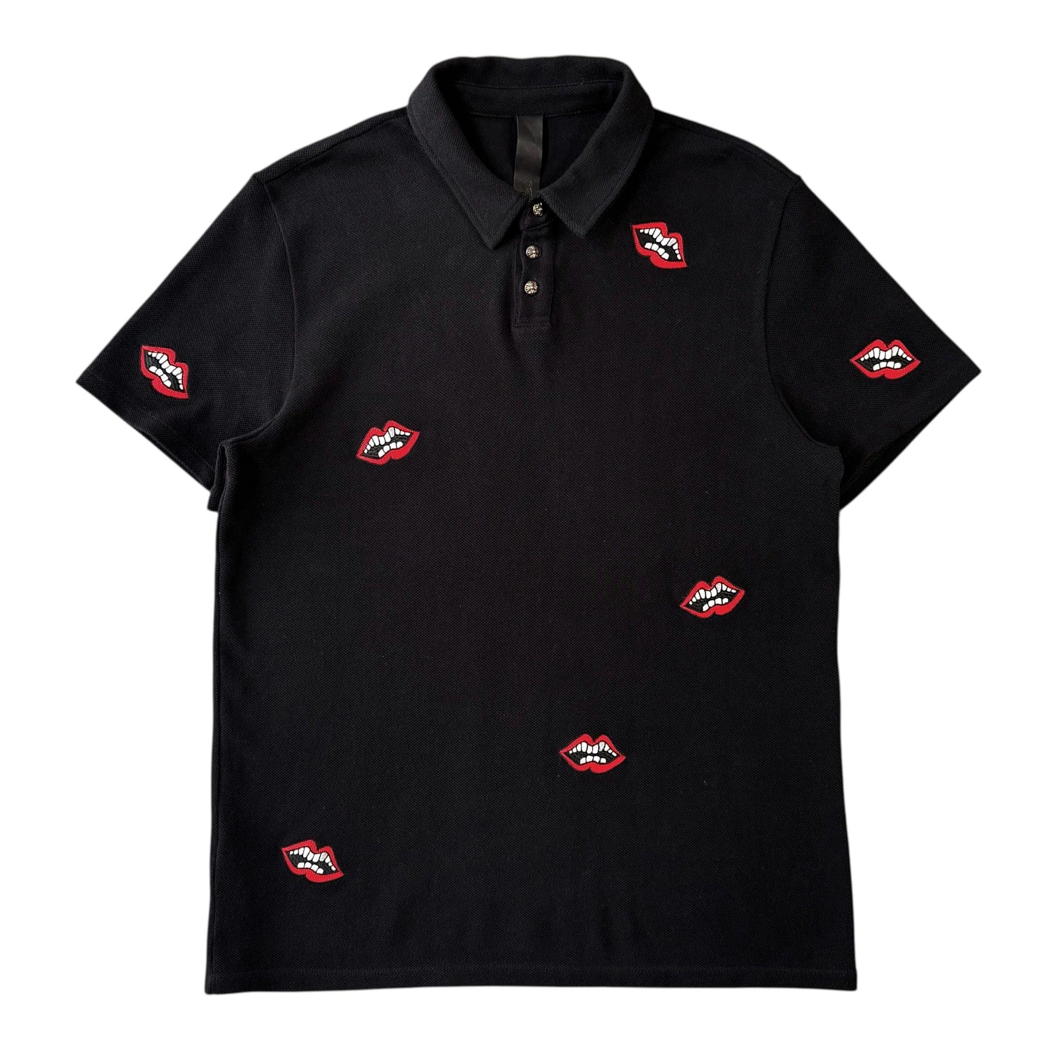 Chrome Hearts × Vintage 2000's Chrome Hearts Horseshoe Polo Tee