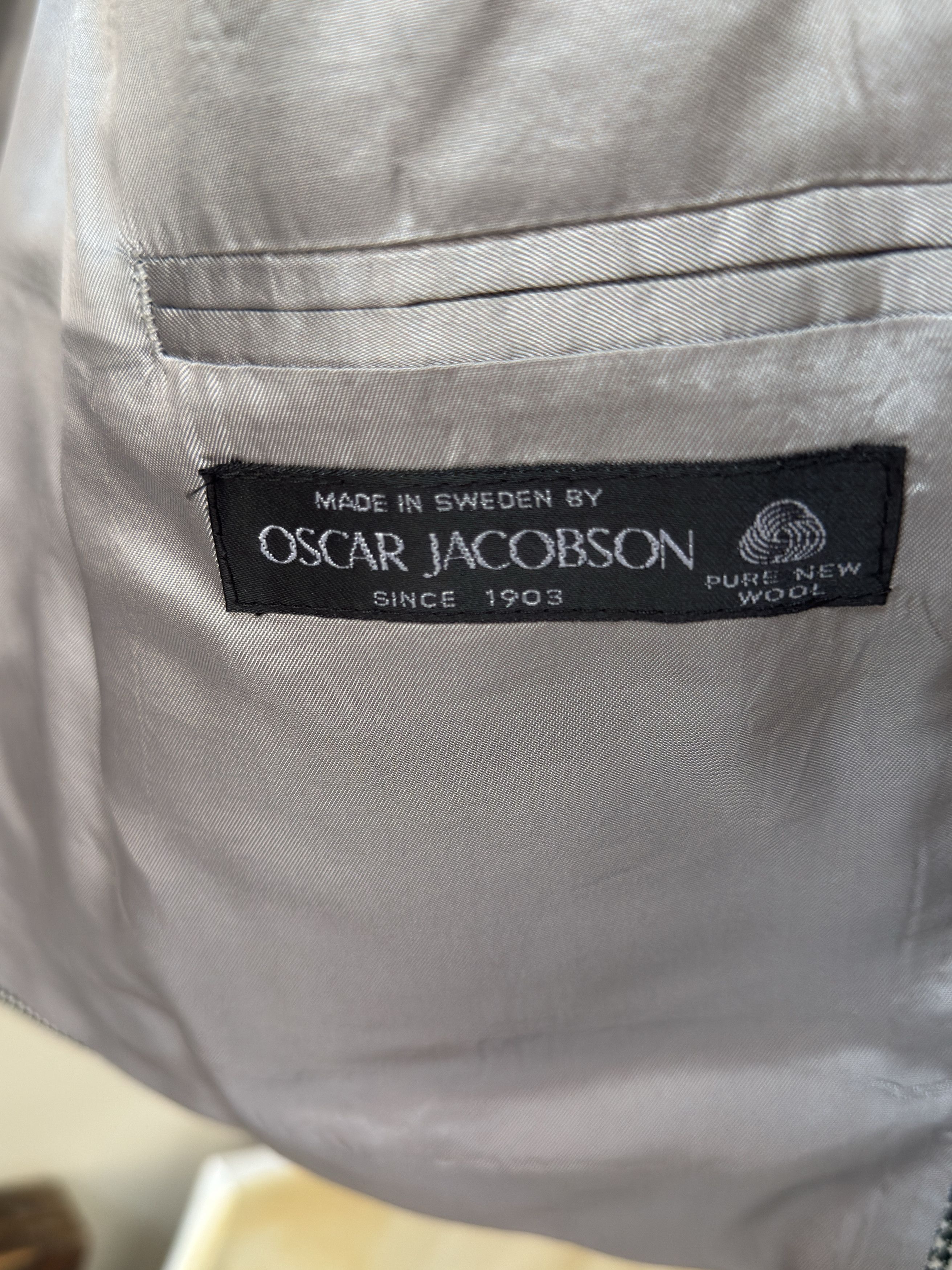 Oscar Jacobson Oscar Jacobson Vintage kostym Suit Size 42R - 2 Thumbnail