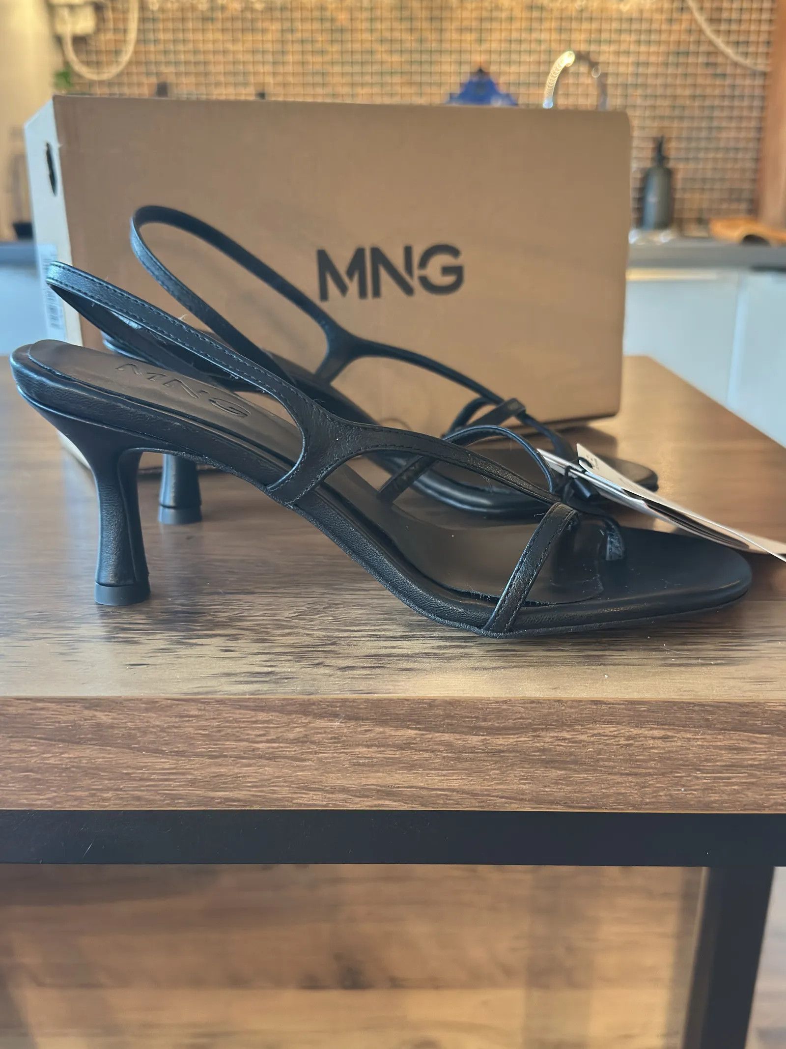 Mango Mango Sandalia 622 alfin Heels Size US 7 / IT 37 - 5 Thumbnail