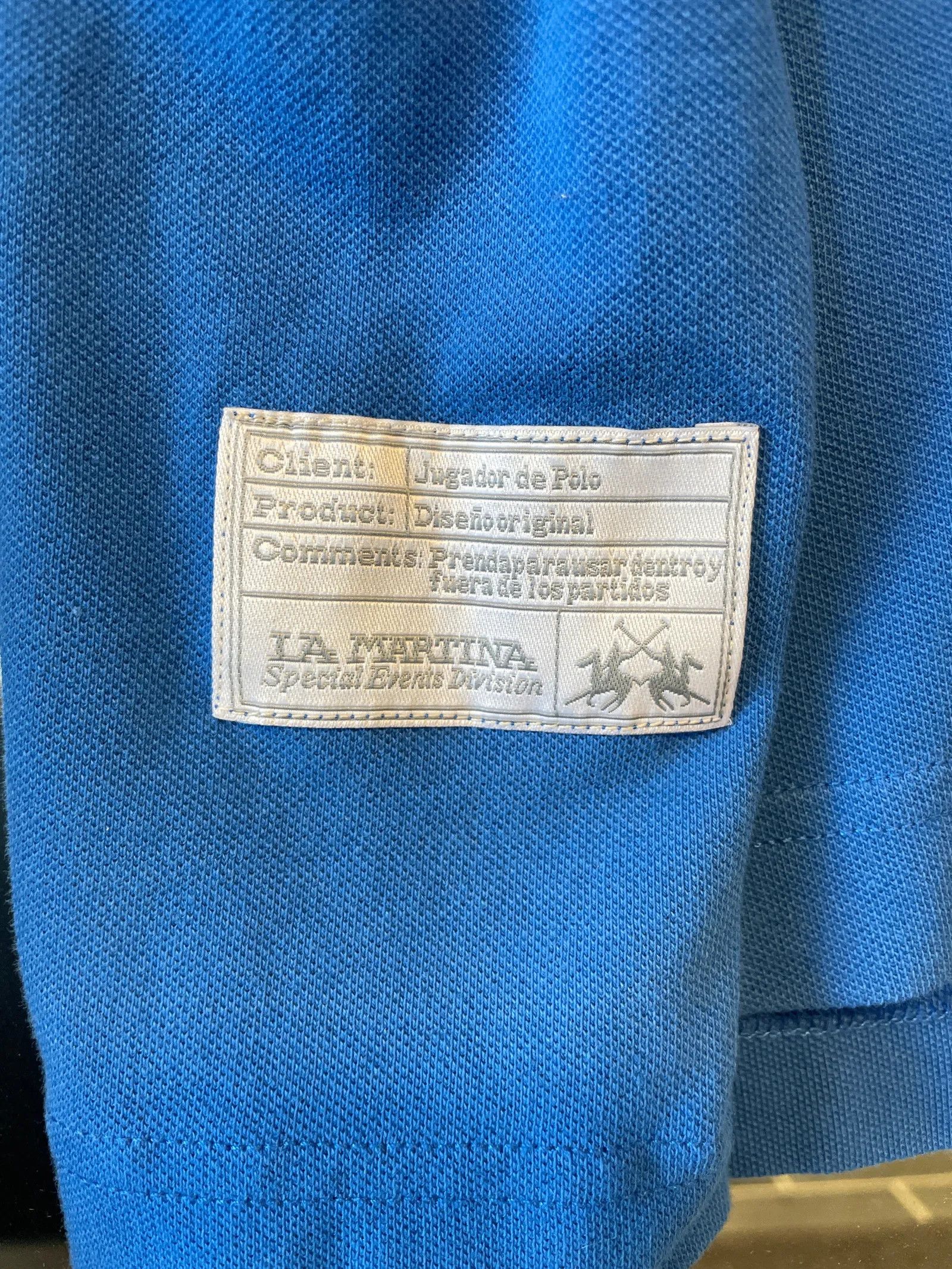 La Martina La Martina Short Sleeve Shirt Size US XXL / EU 58 / 5 - 4 Thumbnail