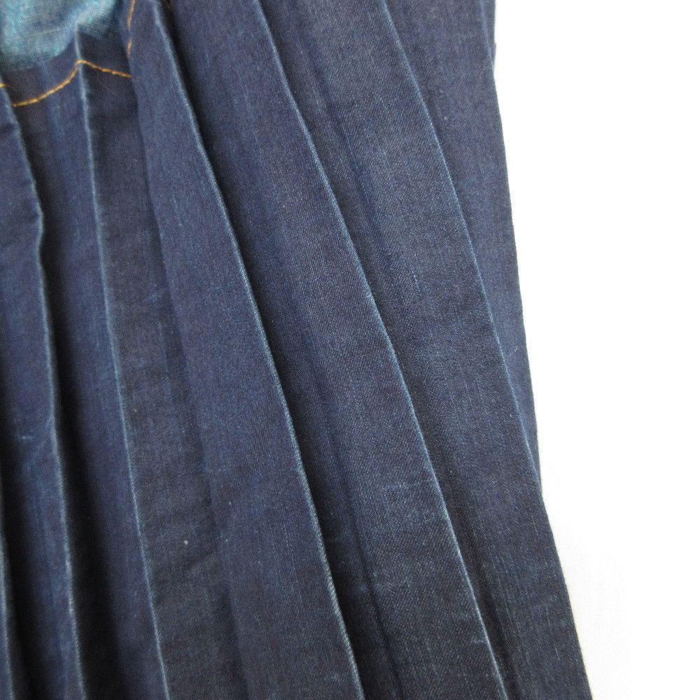 Other tricot COMME des GARCONS Lame Denim Pleated Dress Denim Dresses DUTY FREE for USA