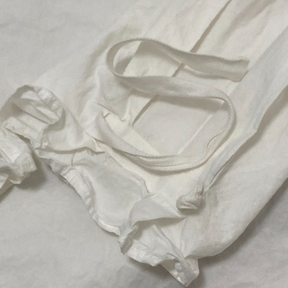 Other Other ESLOW DRAWSTRING SHIRT Shirt Cotton Tops DUTY FREE for USA Size ONE SIZE - 9 Thumbnail