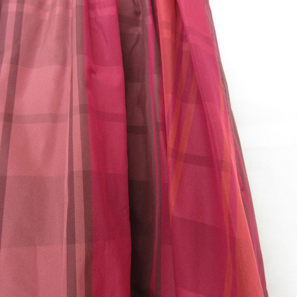 Other Other Max&Co. MATRIGNA Check Long Skirt Others Skirts DUTY FREE for USA Size ONE SIZE - 3 Thumbnail