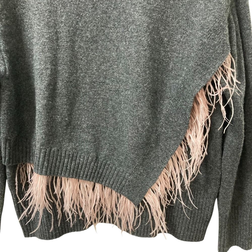 Other Other LE CIEL BLEU Feather Knit Turtleneck Pullover Others Tops DUTY FREE for USA Size ONE SIZE - 3 Thumbnail