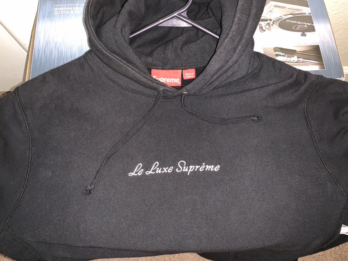 Supreme Supreme le luxe hoodie Size US L / EU 52-54 / 3 - 1 Thumbnail