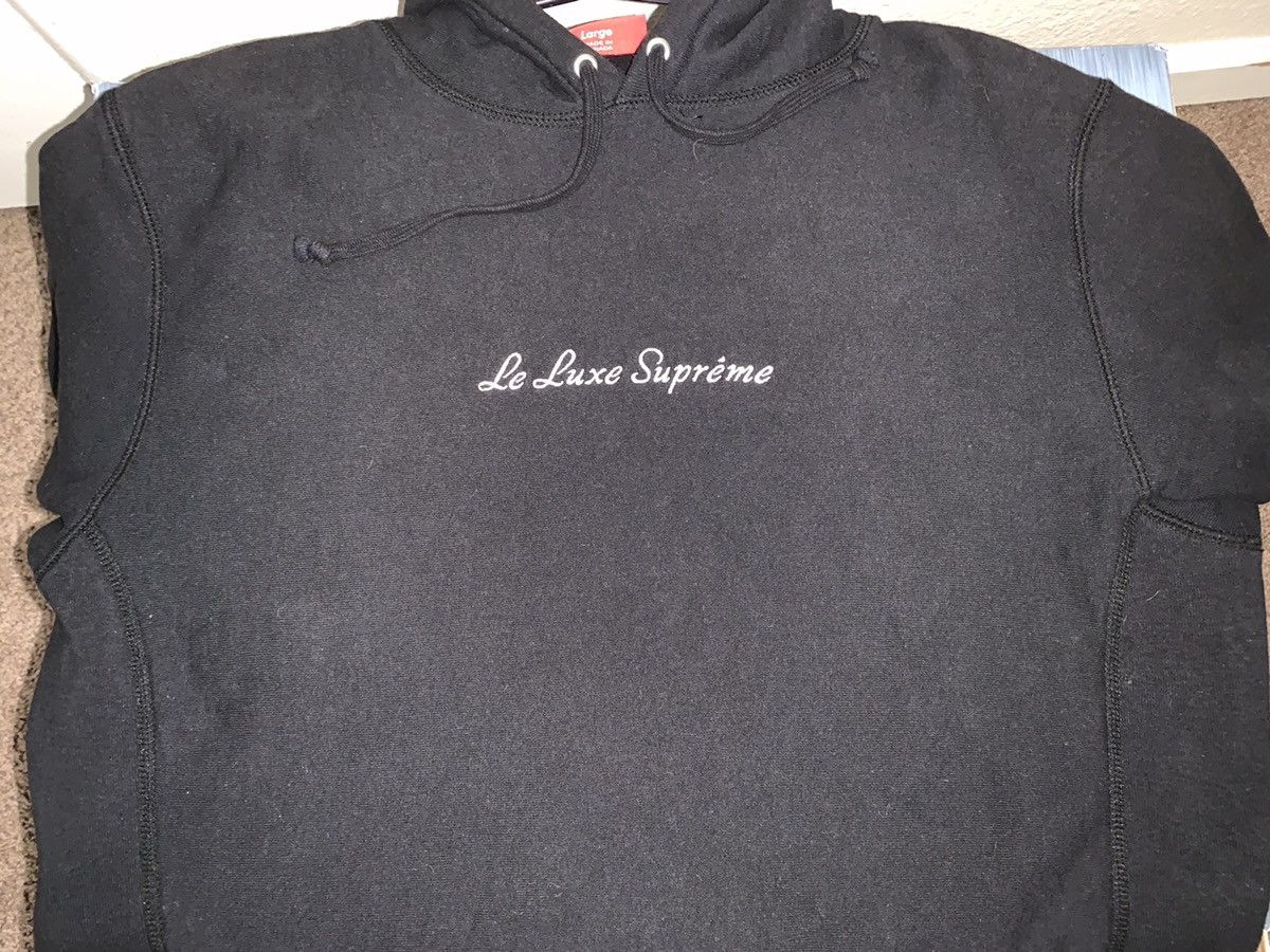 Supreme Supreme le luxe hoodie Size US L / EU 52-54 / 3 - 8 Thumbnail