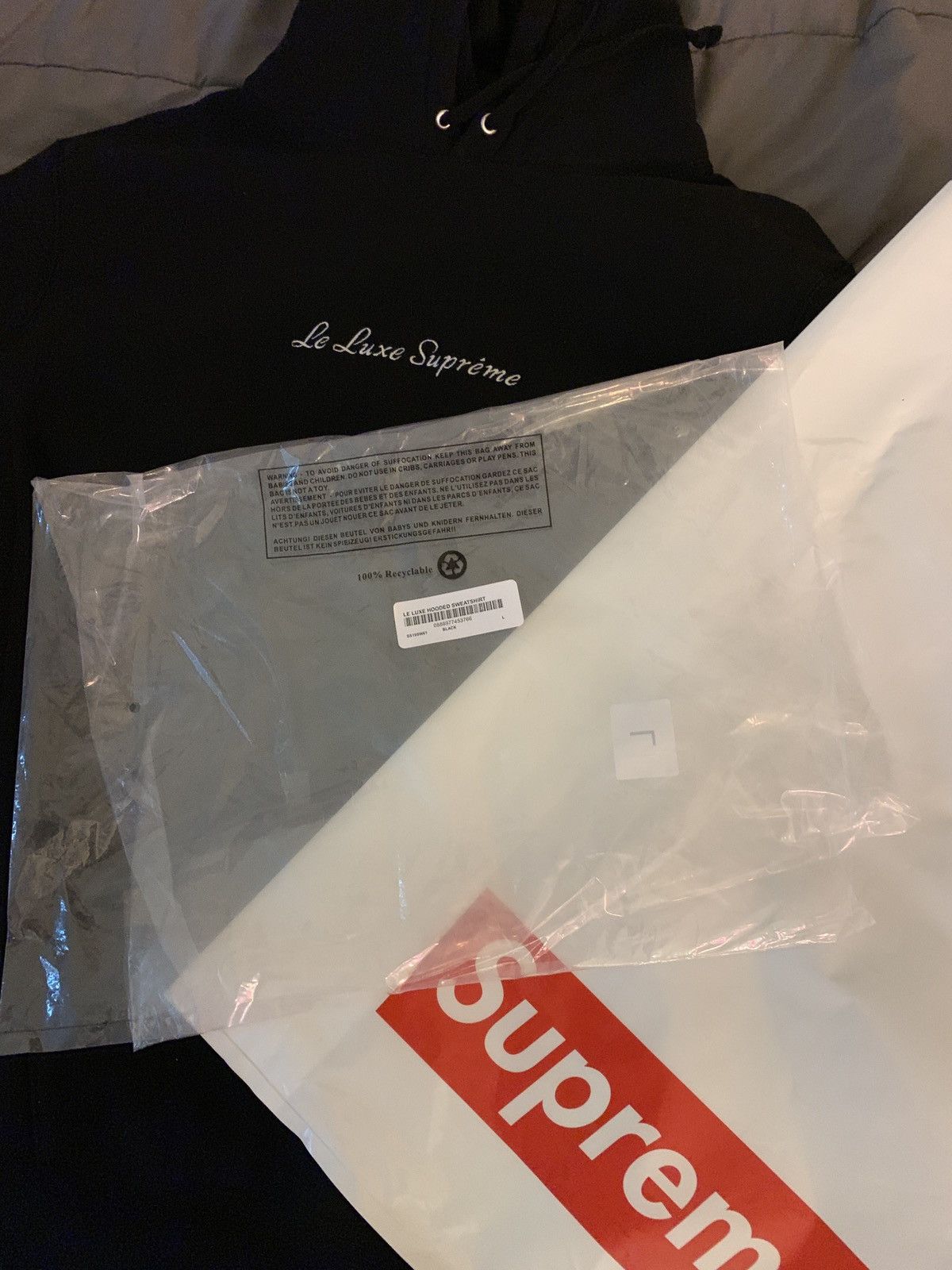 Supreme Supreme le luxe hoodie Size US L / EU 52-54 / 3 - 10 Thumbnail