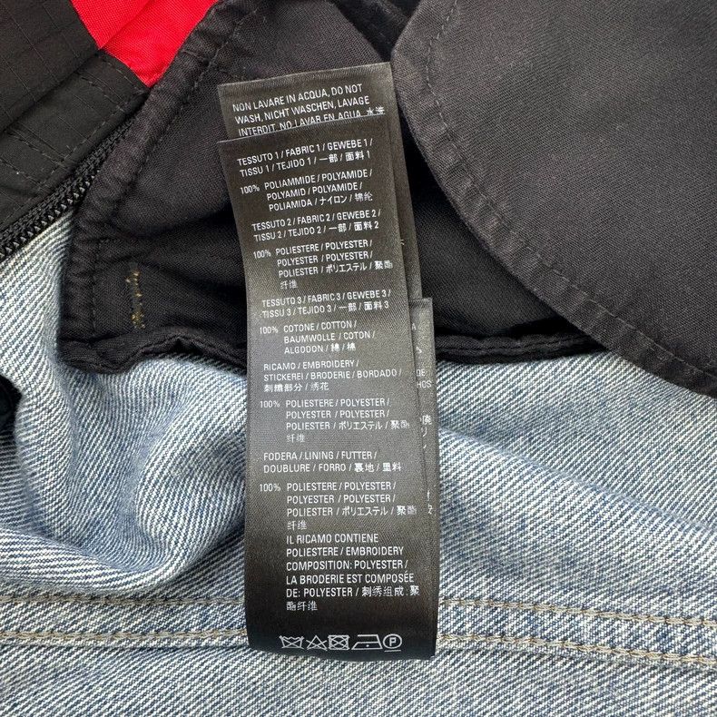Balenciaga Balenciaga Hybrid Denim Parka Coat - dmc Size US S / EU 44-46 / 1 - 7 Thumbnail