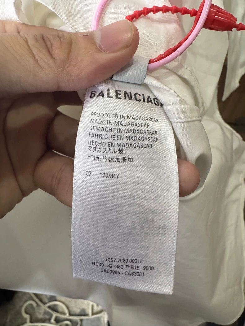 Balenciaga Balenciaga Coke Wave Embroidery Shirt - dmc Size US M / EU 48-50 / 2 - 3 Thumbnail